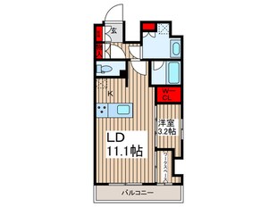 レアライズ浅草Ⅴの物件間取画像